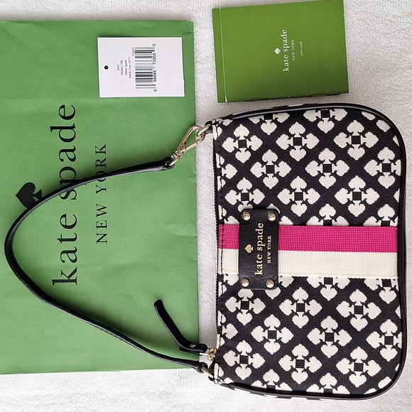 Kate Spade Convertible Strap Wristlet Bag Purse - Picture 4 of 10